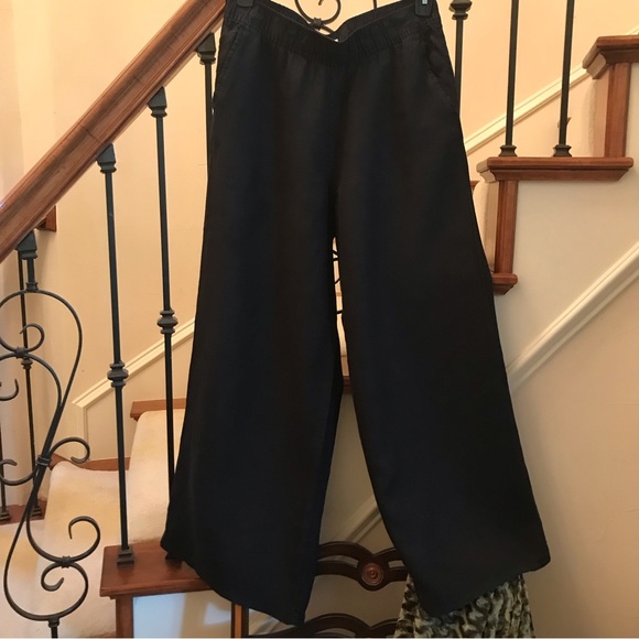 Sigrid Olsen Pants & Jumpsuits Sigrid Olsen Wide Leg Linen Pants